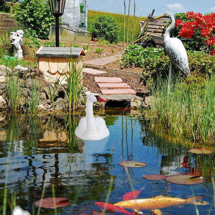 Image du produit Relaxdays Figurine Cygne