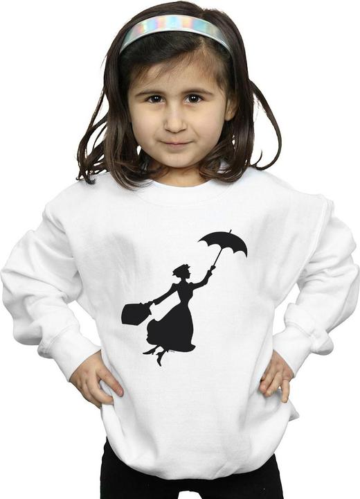 Immagine prodotto Disney Mary Poppins Flying Silhouette Felpa Ragazze (116)