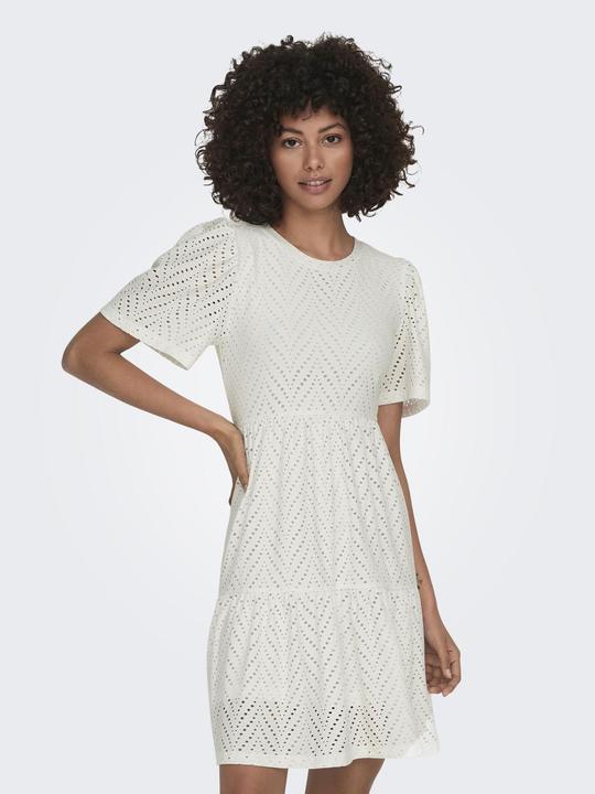 Actual product image JdY Broderie Anglaise Dress with Short Sleeves (XXL)