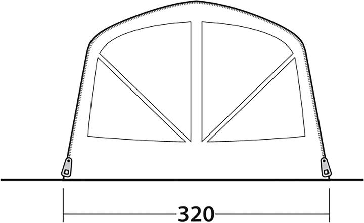Image du produit Outwell Flagstaff 5 Air (Tente tunnel, 26.70 kg, 5 personnes)