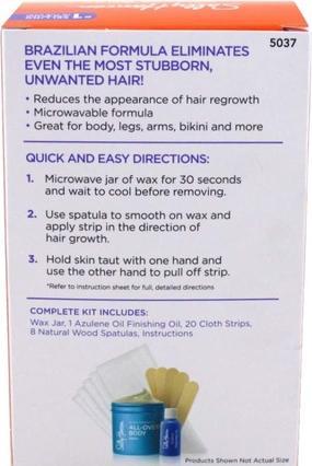 Sally Hansen Wax Extra Strength All-Over Body Wax Kit (170 g)