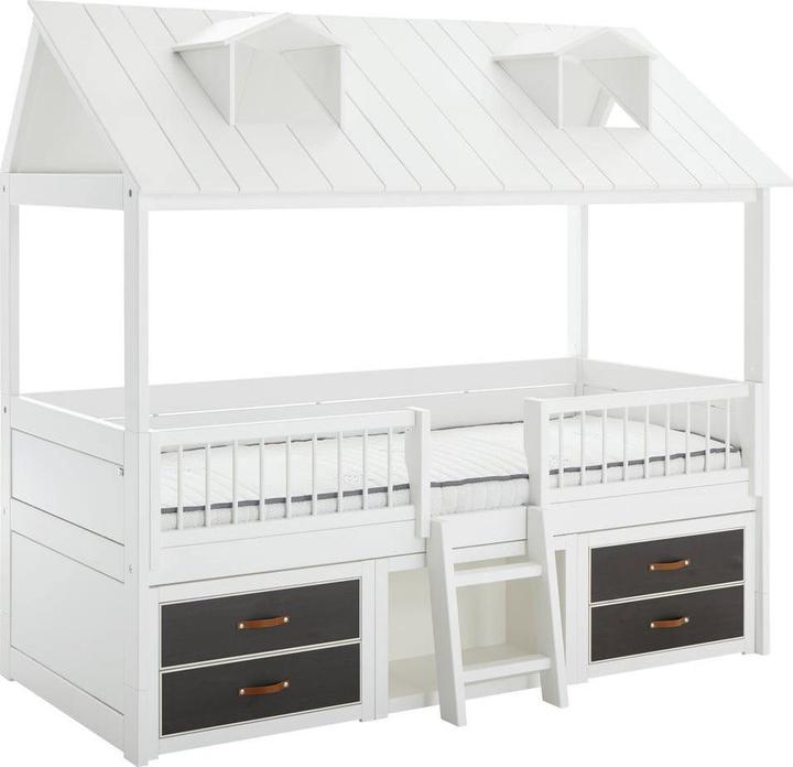 Immagine prodotto Lifetime Kidsrooms Letto da cabina Beachhouse con rete a doghe rotanti (90 x 200 cm)
