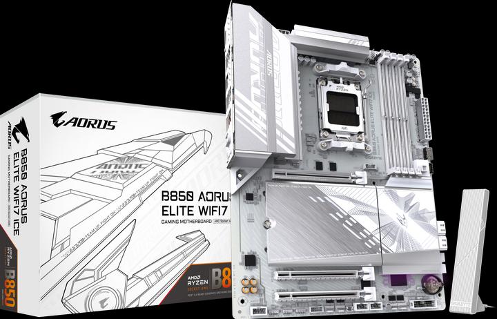Gigabyte B850 AORUS Elite WIFI7 ICE (AM5, AMD B850, ATX)