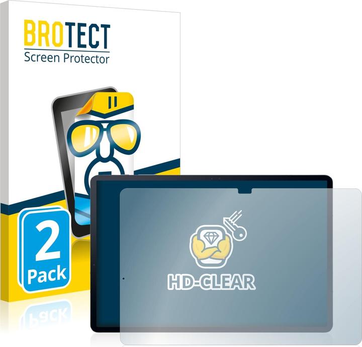 Produktbild BROTECT Schutzfolie Displayschutz Klar (2 Stück, Galaxy Tab S7 Plus 5G 2020)
