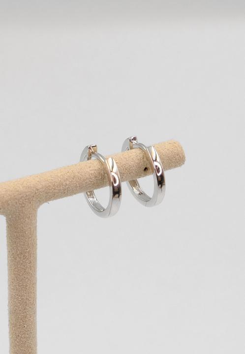 Produktbild Muau Creolen (750/18K Weissgold)