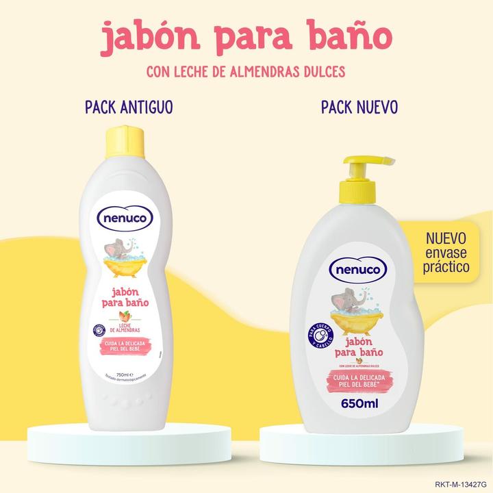 Actual product image Nenuco Moisturizing Liquid Soap 650ml (Liquid soap, 650 ml)