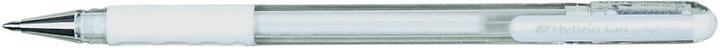 Actual product image Pentel Roller Hybrid Gel Grip (Transparent, White, 1 x)