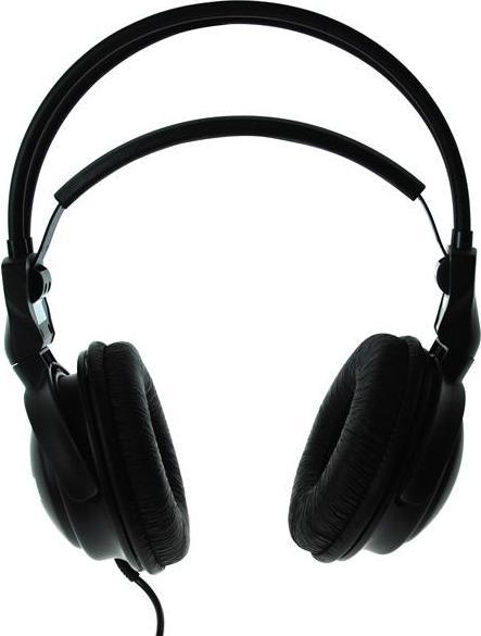 Actual product image Maxell Headphones with Volume Control, 60 Ohm, 3,5mm, 2,5m Cable, Grey (ANC, Cable)