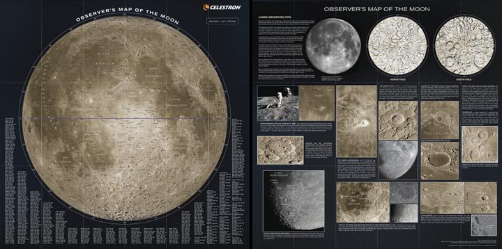 Immagine prodotto Celestron Mappa della Luna