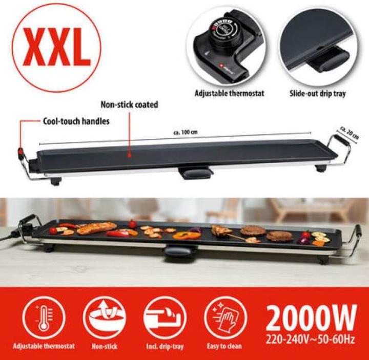 Productafbeelding alpina Grill teppanyaki 230V 2000W
