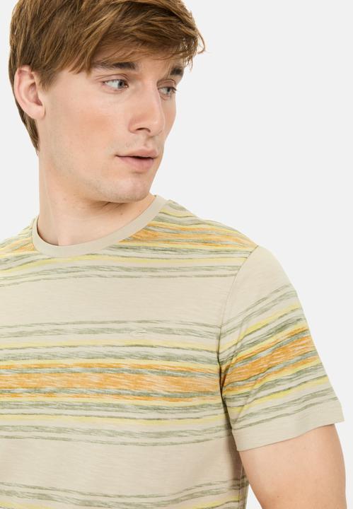 Image du produit Camel Active T-Shirt mit Streifenmuster aus Baumwolle (XXL)