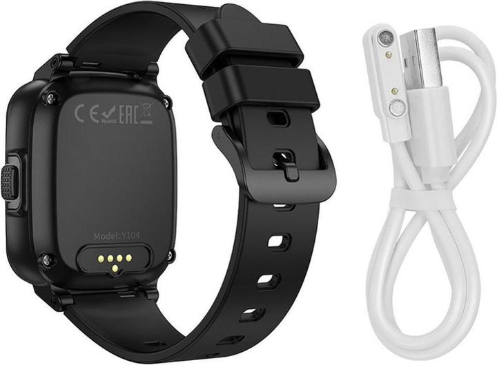 Hoco Headphone with microphone smartwatch for kids with call function 4G Y104 black
