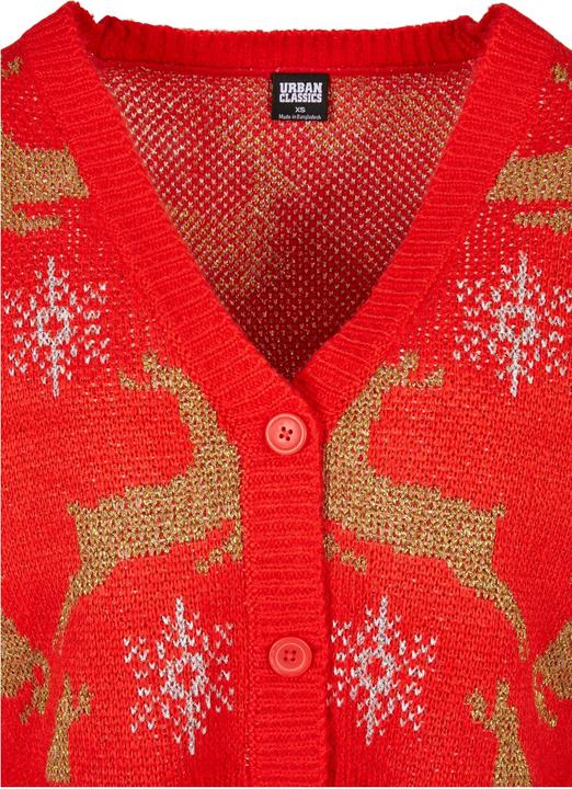 Produktbild Urban Classics Ladies Short Oversized Christmas Cardigan (3XL)