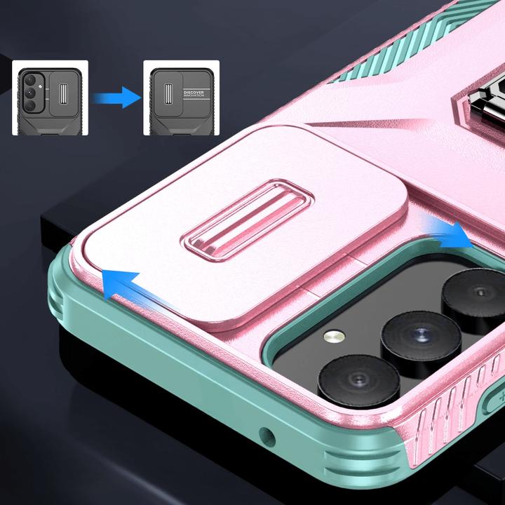 Actual product image Cover-Discount Galaxy A55 - Armor Case with kickstand (Samsung Galaxy A55)