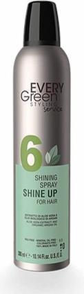 Evergreen EVERY GREEN Shining Spray Shine Up nabłyszczacz do włosów w sprayu 300ml (300 ml)