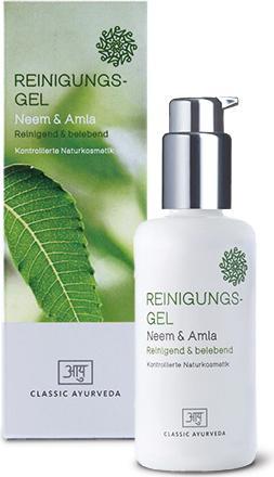 Classic Ayurveda Gel detergente Neem e Amla (Panni pulizia, 100 ml)