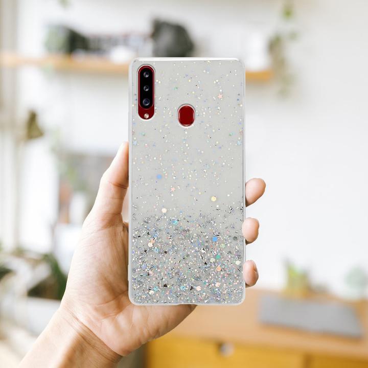 Immagine prodotto Cadorabo Copertura in TPU scintillante (Samsung Galaxy A20s)