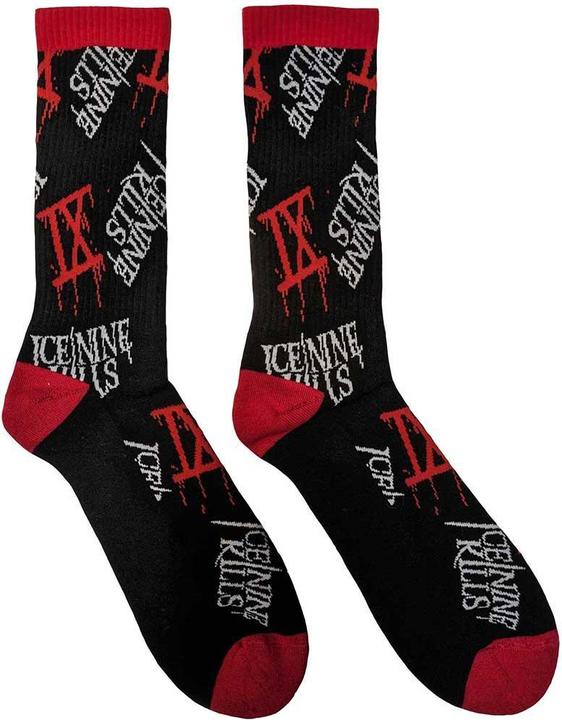 Actual product image Ice Nine Kills Unisex Adult Logo Socks (40.5 - 45.5)