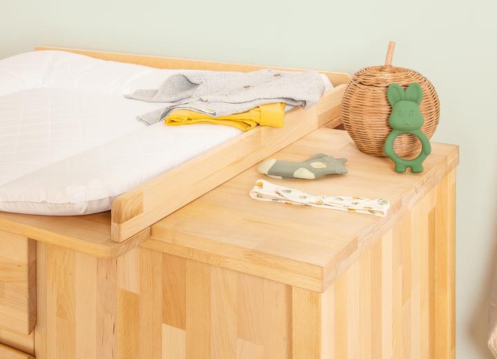 Actual product image Pinolino Enno" children's room set extra-wide large, 3-pcs. (Baby cot, Changing unit, Children's wardrobes)
