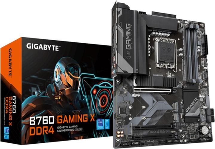 Image du produit Gigabyte B760 Gaming X DDR4 (LGA 1700, Intel B760 Express, ATX)