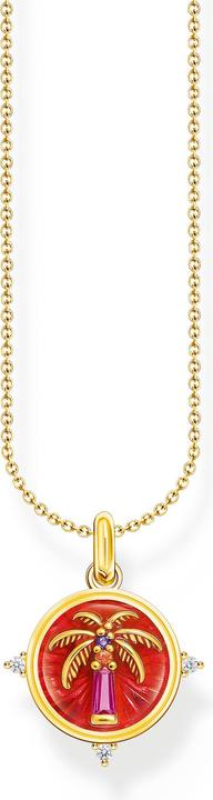 Thomas Sabo Kette Charming (925er Silber, Emaille, 40 - 45 cm)
