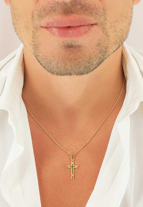 Actual product image Muau Cross (Yellow gold, White gold)