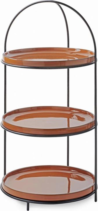 Actual product image Revol Ibr Etagere 3tlg schwarz matt Edelstahl
