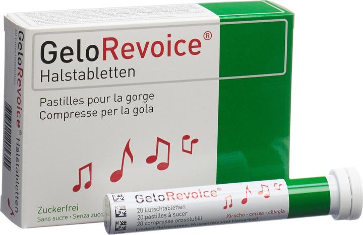 Produktbild GeloRevoice Kirsche Menthol (60 Stück)