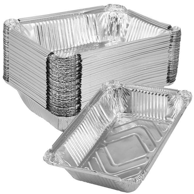 Produktbild MU Classic Einweg Aluminium BBQ Grillschale 1100ml 50er Set
