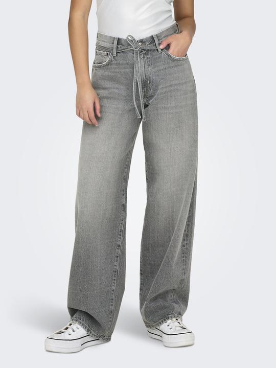 Actual product image Only ONLGIANNA Mid waist balloon cut jeans Straight fit jeans (W27/L34)
