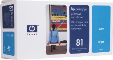 Image du produit HP 81 et nettoyeur (C)
