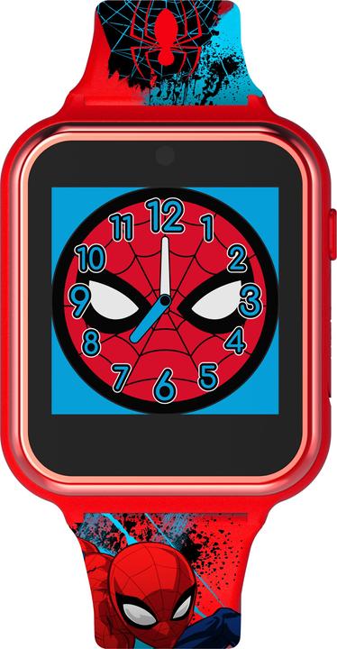 Productafbeelding Accutime Kids Smart Watch Spider-Man (rood): Selfie camera, foto & video, stopwatch, 6 spelletjes, 3... (40 mm)