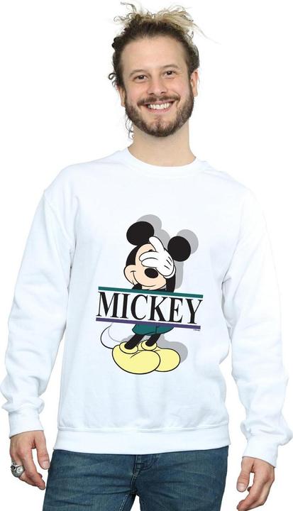 Actual product image Disney Mens Mickey Mouse Letters Sweatshirt (L)