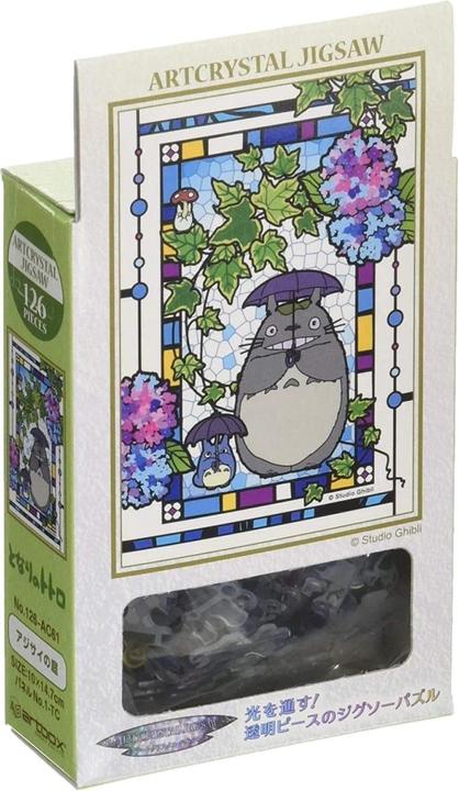 Produktbild GED Puzzle Totoro Umbrella 126 Pezzi Stained Glass - Resina