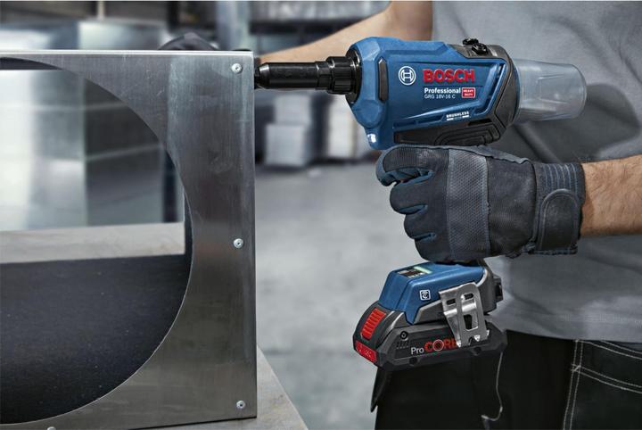 Actual product image Bosch Professional GRG 18V-16 C Kit Battery Rivet Gun