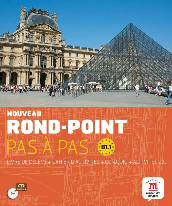 Produktbild N Rond-Point pas à pas 3 B1.1 KÜB+CD (Deutsch, Französisch, 2022)