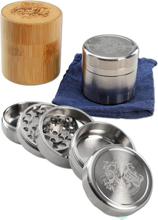 Actual product image Tamar Grinder Stainless Steel Deluxe CNC 5-piece 59mm