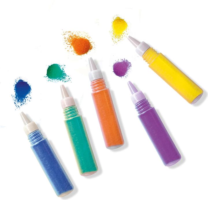 Actual product image Ses Creative Coloured sand art - Forest animals