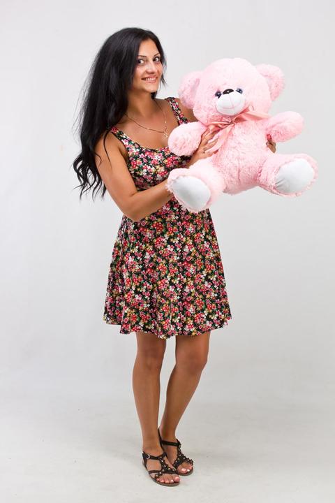 Immagine prodotto Go Gift Orsetto TOMMY 65 cm rosa (65 cm)