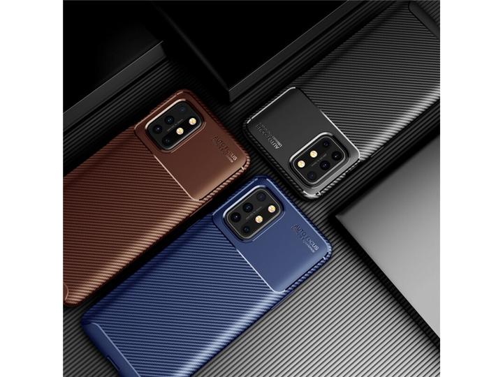 Produktbild Screenguard OnePlus 8T Hülle Carbon Design TPU Case (OnePlus 8T)