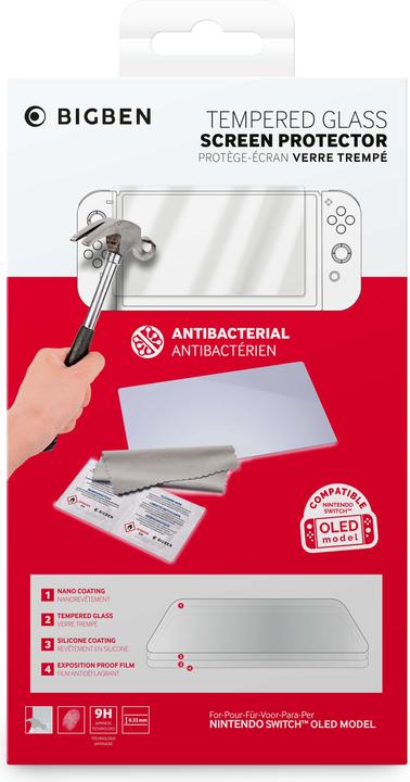 Bigben Tempered Glass Screen Protector (Switch OLED)