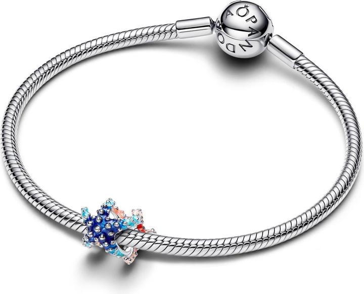 Actual product image Pandora Colourful Starfish Mini Charm (Silver 925)