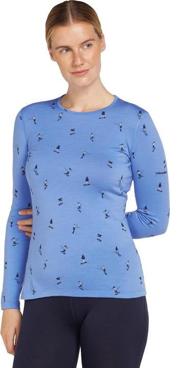 Produktbild Icebreaker Women's Merino 200 Oasis L/S Crewe Ski Day (XS)
