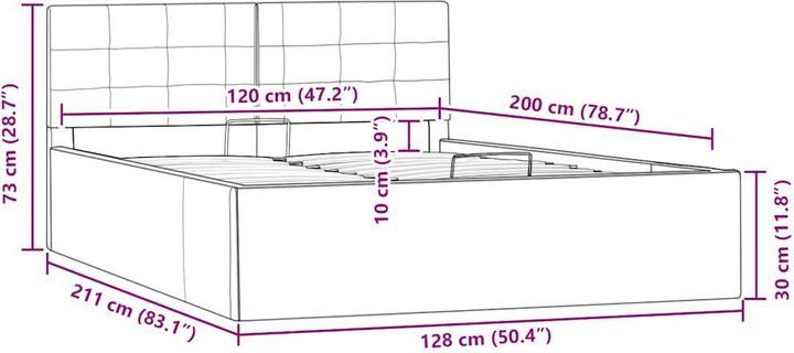 Image du produit VidaXL Bine (120 x 200 cm)