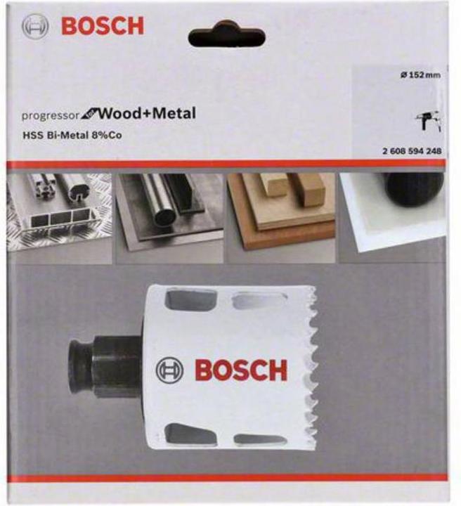 Actual product image Bosch Professional Zubehör Hole saw Progressor for Wood and Metal. 152 mm (152 mm)