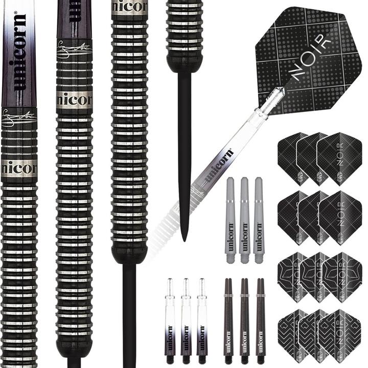 Image du produit Unicorn Boîte de présentation des fléchettes Noir (23 g)