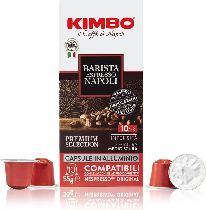 Immagine prodotto Kimbo Barista Espresso Napoli (10 x Porta.)