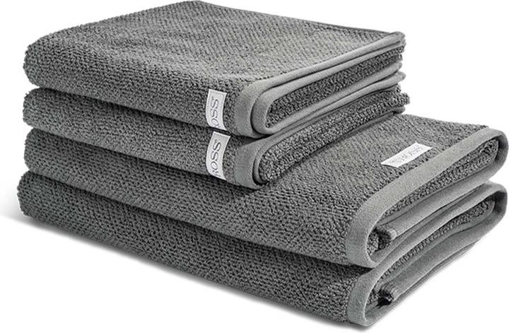 Produktbild Ross Selection - Organic Cotton 2 X Handtuch 2 X Duschtuch - im Set (70 x 140 cm, 50 x 100 cm)