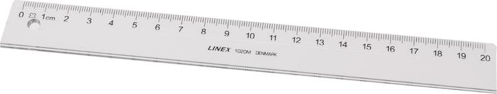 Produktbild Linex Lineal mit Tuschekante (200 mm)