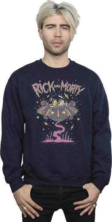 Image du produit Rick And Morty - Sweat PINK SPACESHIP - Homme (S)